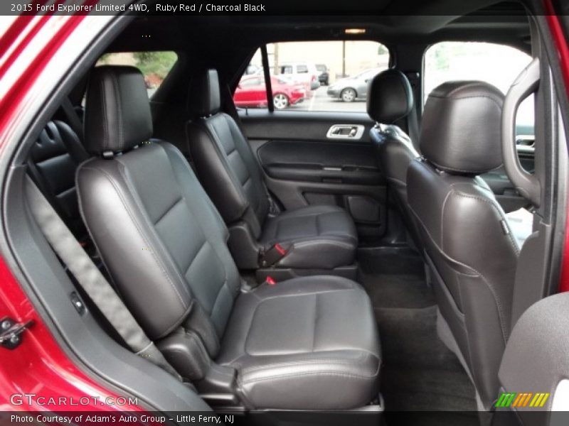 Ruby Red / Charcoal Black 2015 Ford Explorer Limited 4WD