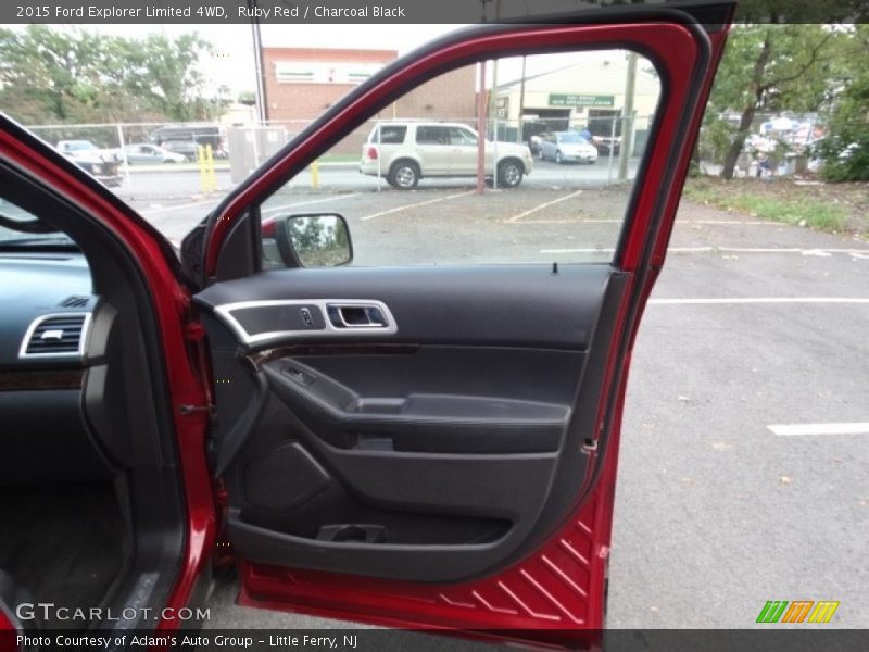 Ruby Red / Charcoal Black 2015 Ford Explorer Limited 4WD