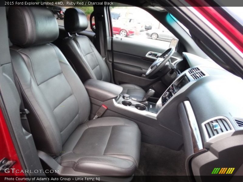 Ruby Red / Charcoal Black 2015 Ford Explorer Limited 4WD