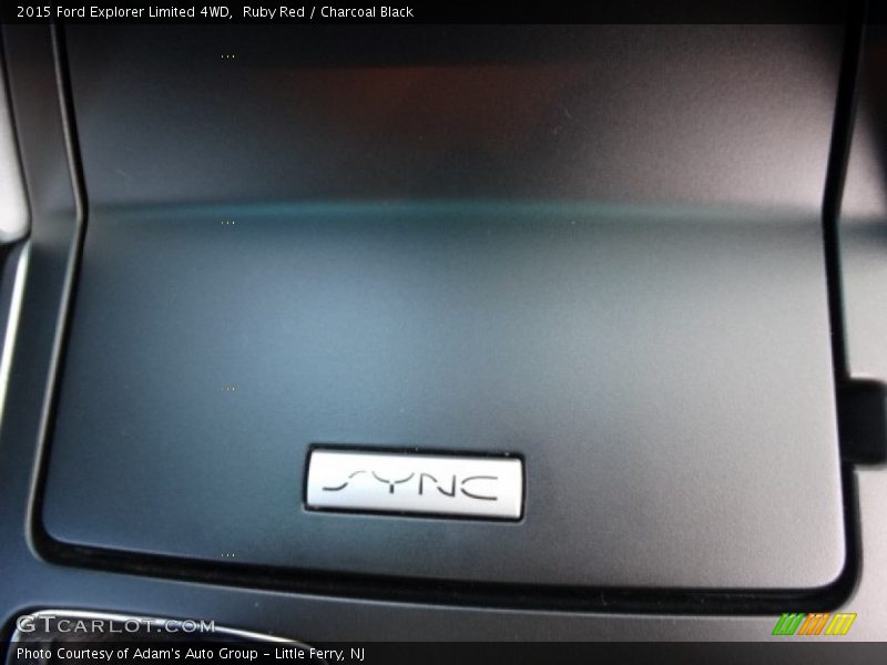 Ruby Red / Charcoal Black 2015 Ford Explorer Limited 4WD