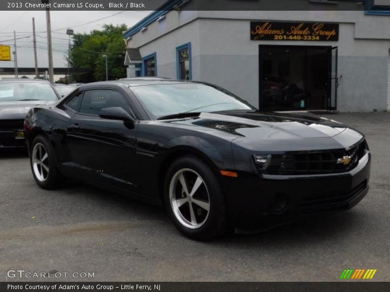 Black / Black 2013 Chevrolet Camaro LS Coupe