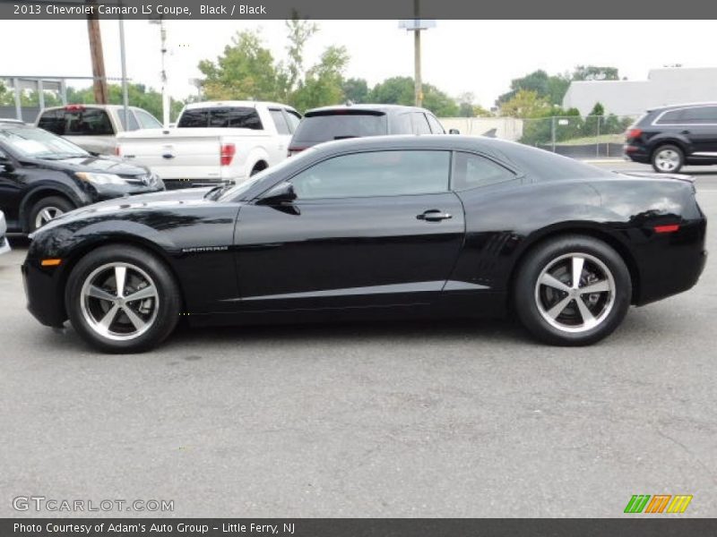 Black / Black 2013 Chevrolet Camaro LS Coupe