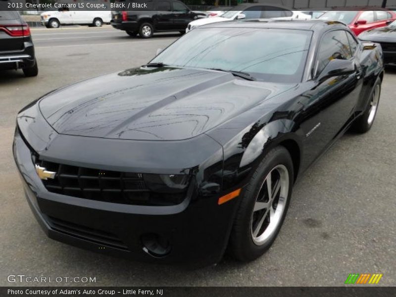 Black / Black 2013 Chevrolet Camaro LS Coupe