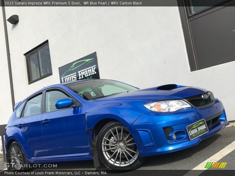 WR Blue Pearl / WRX Carbon Black 2013 Subaru Impreza WRX Premium 5 Door