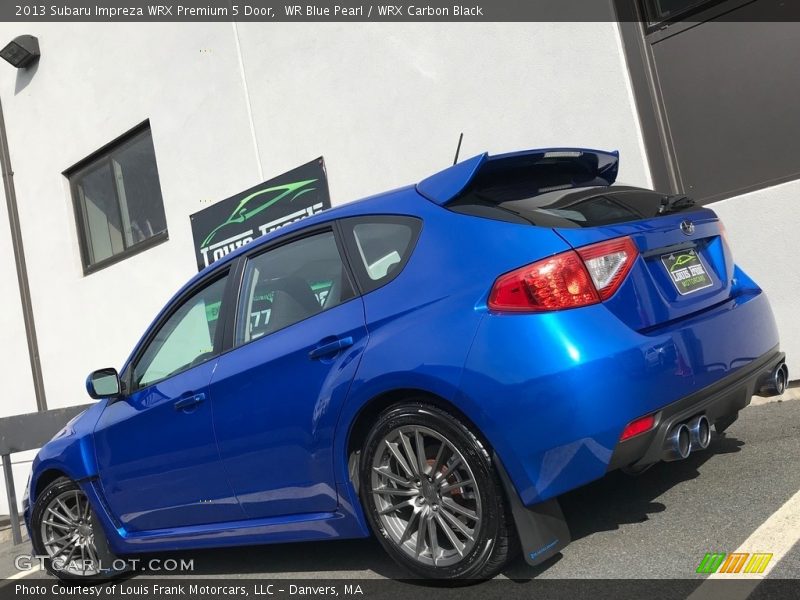 WR Blue Pearl / WRX Carbon Black 2013 Subaru Impreza WRX Premium 5 Door