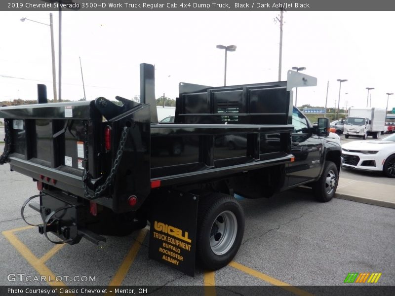 Black / Dark Ash/Jet Black 2019 Chevrolet Silverado 3500HD Work Truck Regular Cab 4x4 Dump Truck