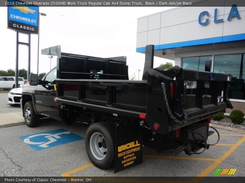 Black / Dark Ash/Jet Black 2019 Chevrolet Silverado 3500HD Work Truck Regular Cab 4x4 Dump Truck