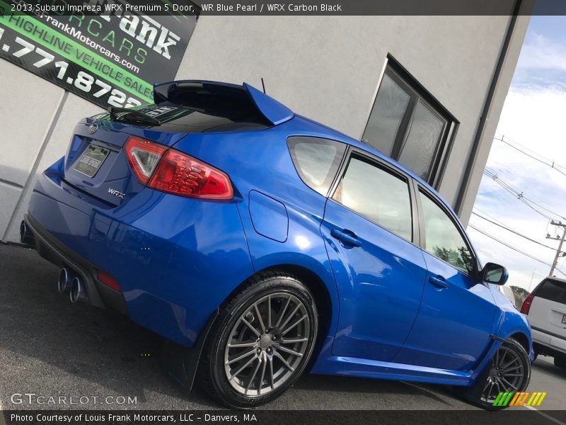 WR Blue Pearl / WRX Carbon Black 2013 Subaru Impreza WRX Premium 5 Door