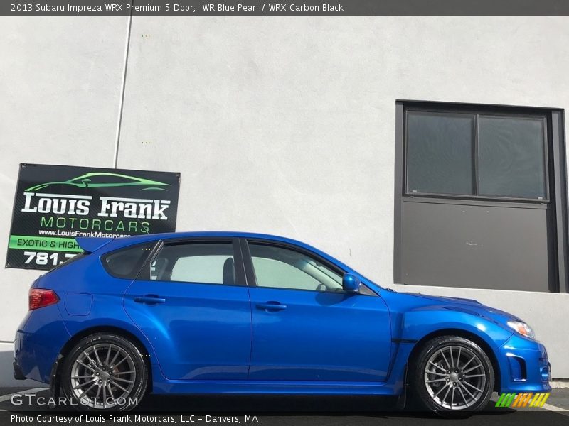 WR Blue Pearl / WRX Carbon Black 2013 Subaru Impreza WRX Premium 5 Door