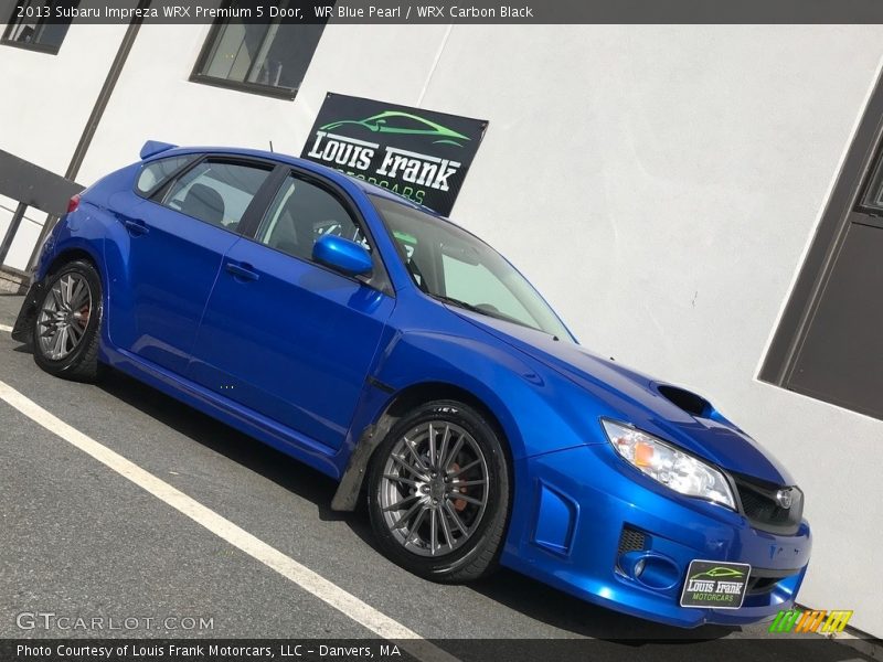 WR Blue Pearl / WRX Carbon Black 2013 Subaru Impreza WRX Premium 5 Door