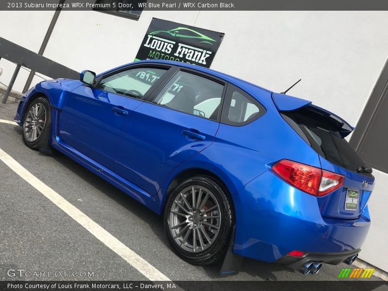 WR Blue Pearl / WRX Carbon Black 2013 Subaru Impreza WRX Premium 5 Door