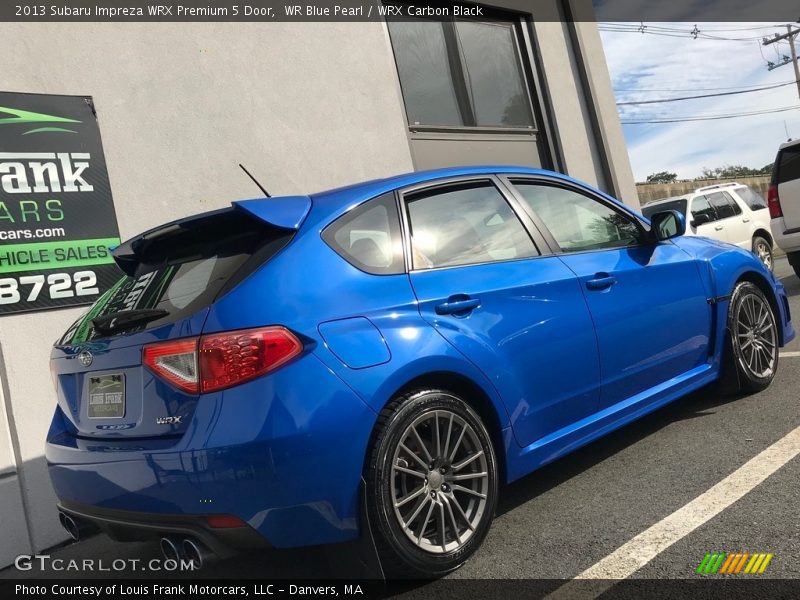 WR Blue Pearl / WRX Carbon Black 2013 Subaru Impreza WRX Premium 5 Door