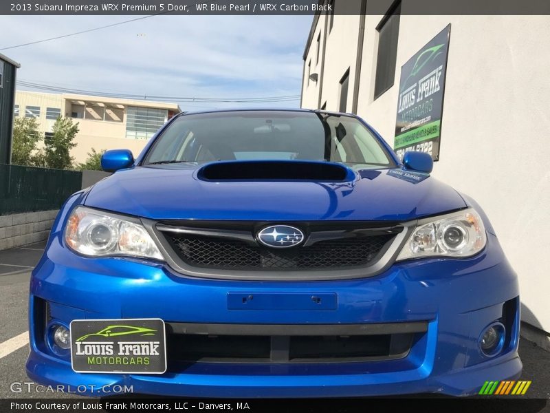 WR Blue Pearl / WRX Carbon Black 2013 Subaru Impreza WRX Premium 5 Door