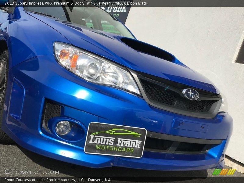 WR Blue Pearl / WRX Carbon Black 2013 Subaru Impreza WRX Premium 5 Door