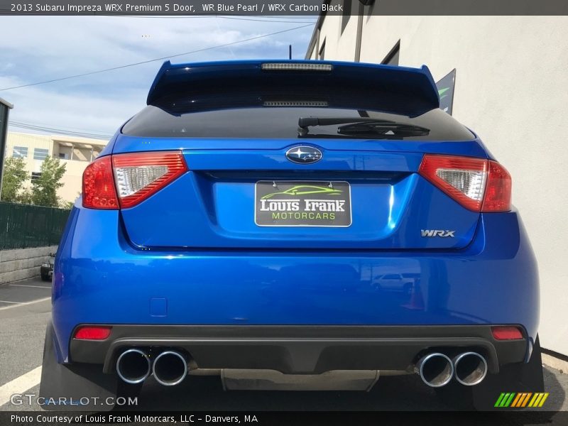 WR Blue Pearl / WRX Carbon Black 2013 Subaru Impreza WRX Premium 5 Door