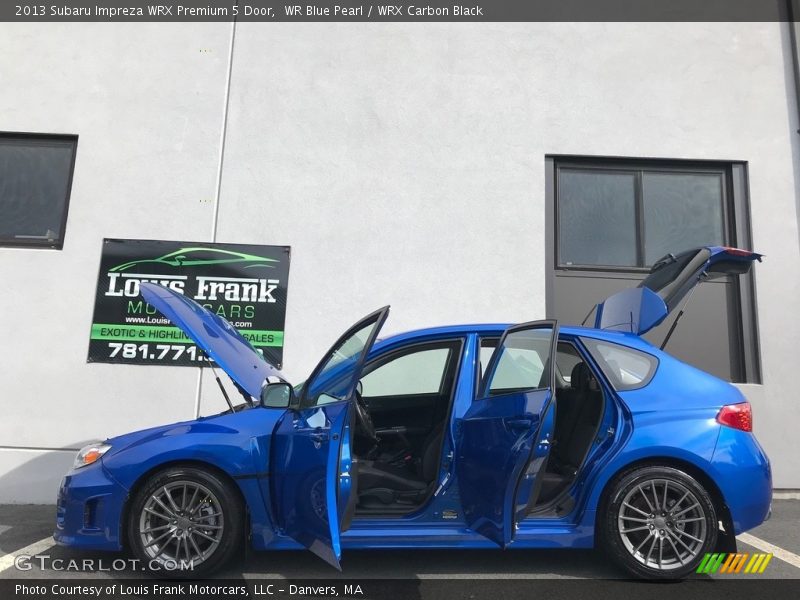 WR Blue Pearl / WRX Carbon Black 2013 Subaru Impreza WRX Premium 5 Door
