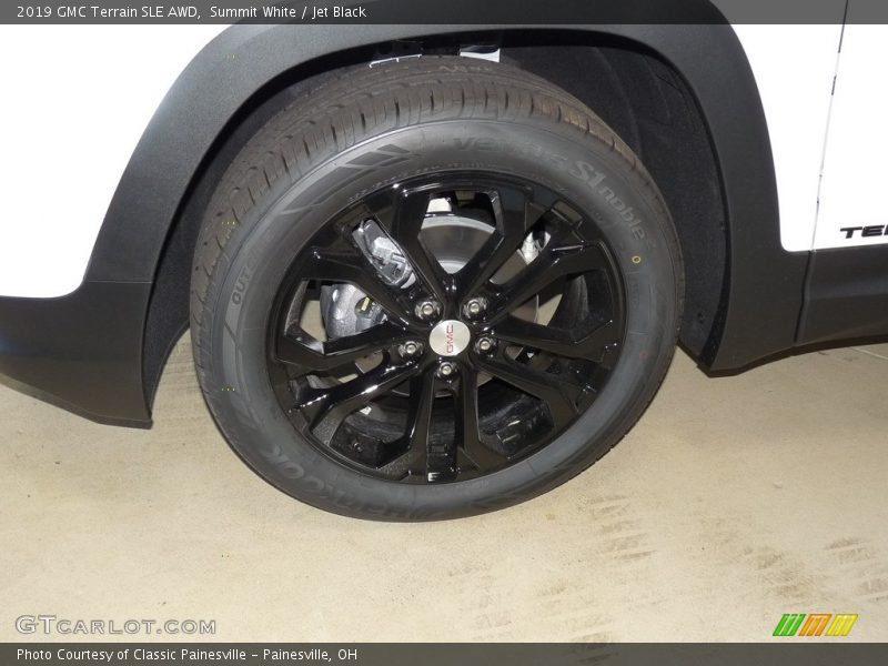 Summit White / Jet Black 2019 GMC Terrain SLE AWD