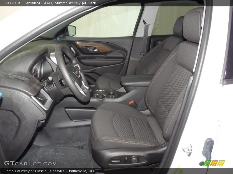 Summit White / Jet Black 2019 GMC Terrain SLE AWD