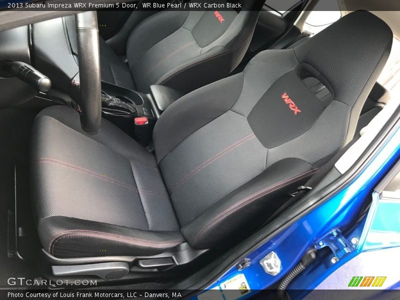 WR Blue Pearl / WRX Carbon Black 2013 Subaru Impreza WRX Premium 5 Door