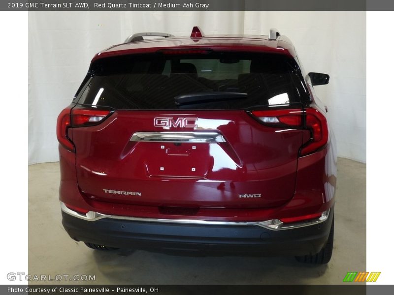 Red Quartz Tintcoat / Medium Ash Gray 2019 GMC Terrain SLT AWD