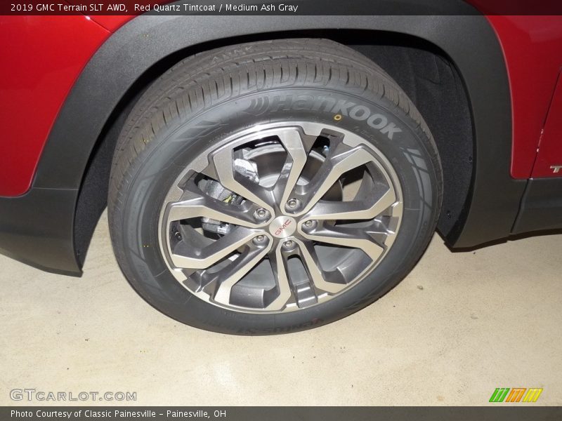 Red Quartz Tintcoat / Medium Ash Gray 2019 GMC Terrain SLT AWD