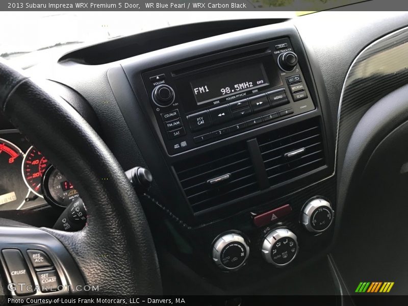 WR Blue Pearl / WRX Carbon Black 2013 Subaru Impreza WRX Premium 5 Door