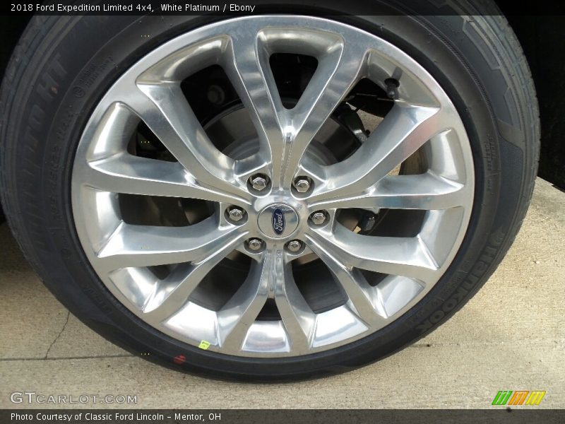 White Platinum / Ebony 2018 Ford Expedition Limited 4x4