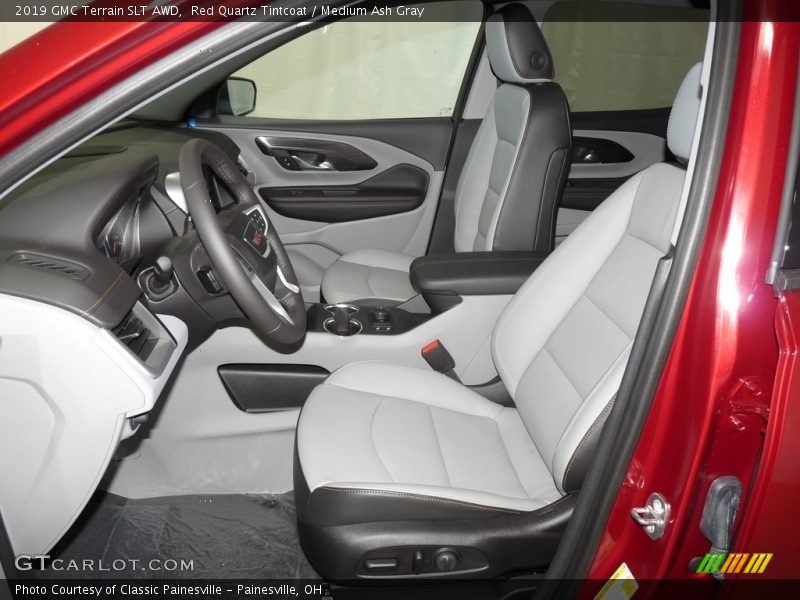 Red Quartz Tintcoat / Medium Ash Gray 2019 GMC Terrain SLT AWD