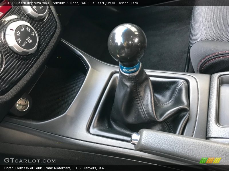 WR Blue Pearl / WRX Carbon Black 2013 Subaru Impreza WRX Premium 5 Door