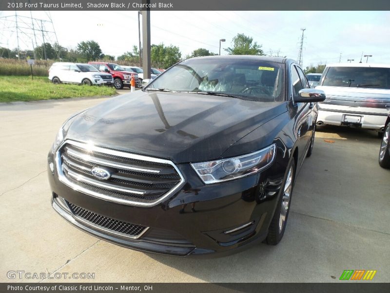 Shadow Black / Charcoal Black 2018 Ford Taurus Limited