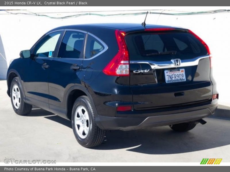 Crystal Black Pearl / Black 2015 Honda CR-V LX