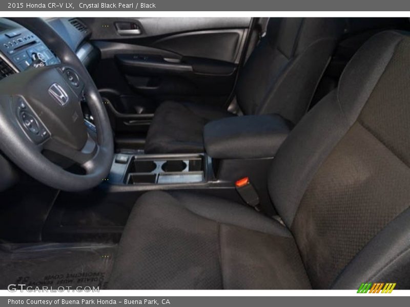 Crystal Black Pearl / Black 2015 Honda CR-V LX