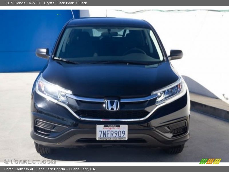 Crystal Black Pearl / Black 2015 Honda CR-V LX