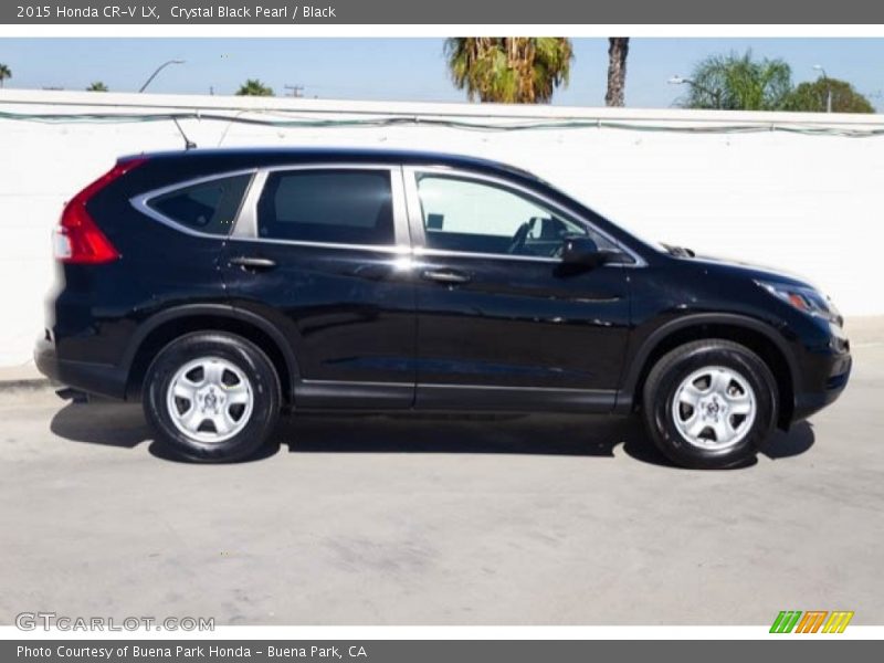 Crystal Black Pearl / Black 2015 Honda CR-V LX