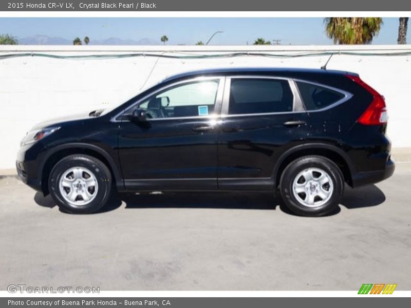 Crystal Black Pearl / Black 2015 Honda CR-V LX