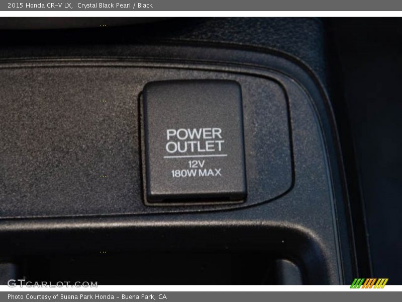 Crystal Black Pearl / Black 2015 Honda CR-V LX