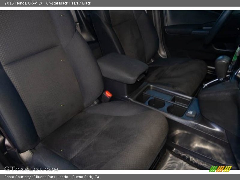 Crystal Black Pearl / Black 2015 Honda CR-V LX