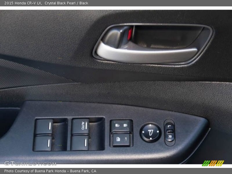 Crystal Black Pearl / Black 2015 Honda CR-V LX