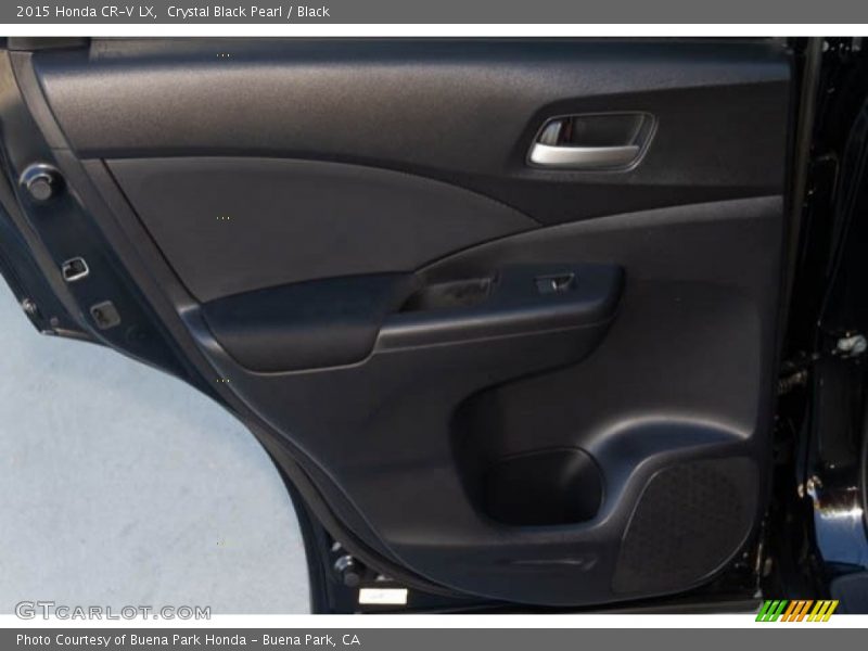 Crystal Black Pearl / Black 2015 Honda CR-V LX