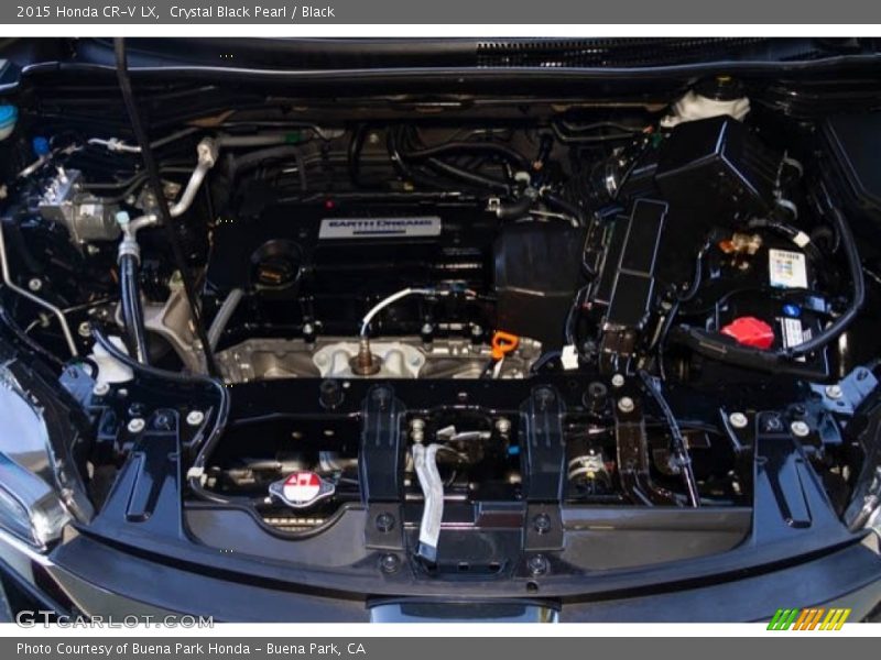 Crystal Black Pearl / Black 2015 Honda CR-V LX