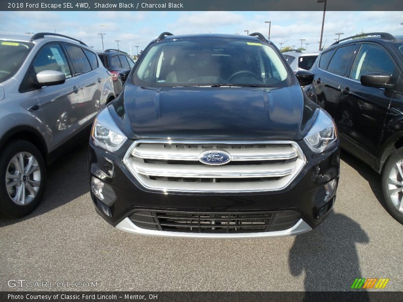 Shadow Black / Charcoal Black 2018 Ford Escape SEL 4WD