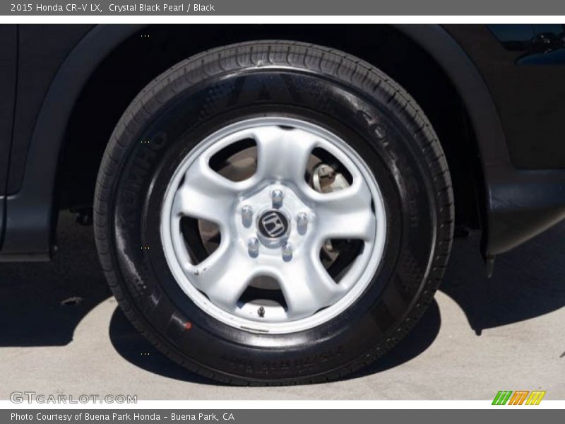 Crystal Black Pearl / Black 2015 Honda CR-V LX