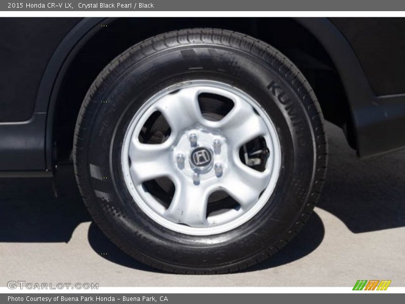 Crystal Black Pearl / Black 2015 Honda CR-V LX