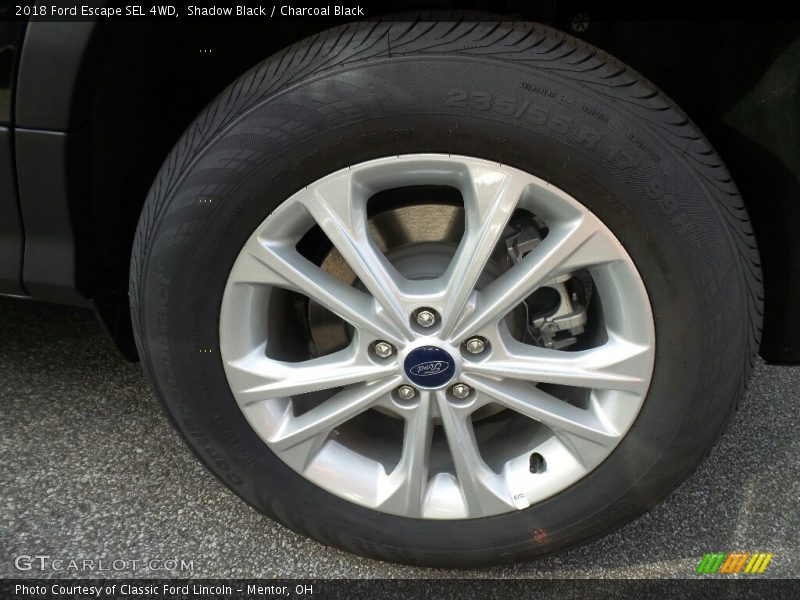 Shadow Black / Charcoal Black 2018 Ford Escape SEL 4WD