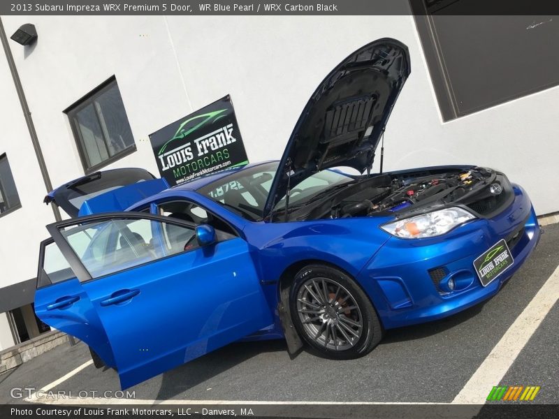 WR Blue Pearl / WRX Carbon Black 2013 Subaru Impreza WRX Premium 5 Door