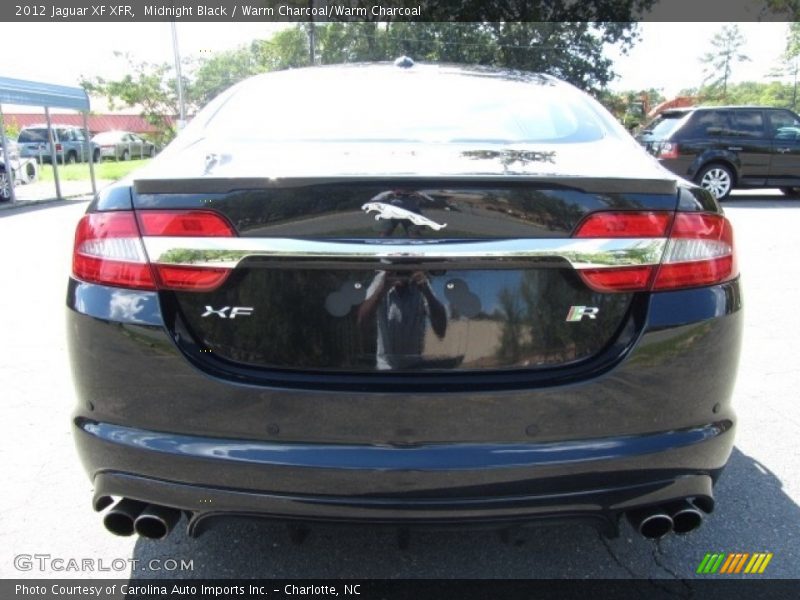 Midnight Black / Warm Charcoal/Warm Charcoal 2012 Jaguar XF XFR