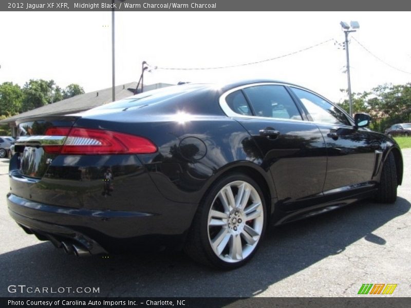 Midnight Black / Warm Charcoal/Warm Charcoal 2012 Jaguar XF XFR