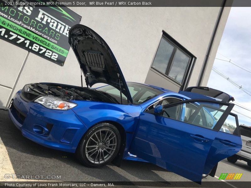 WR Blue Pearl / WRX Carbon Black 2013 Subaru Impreza WRX Premium 5 Door