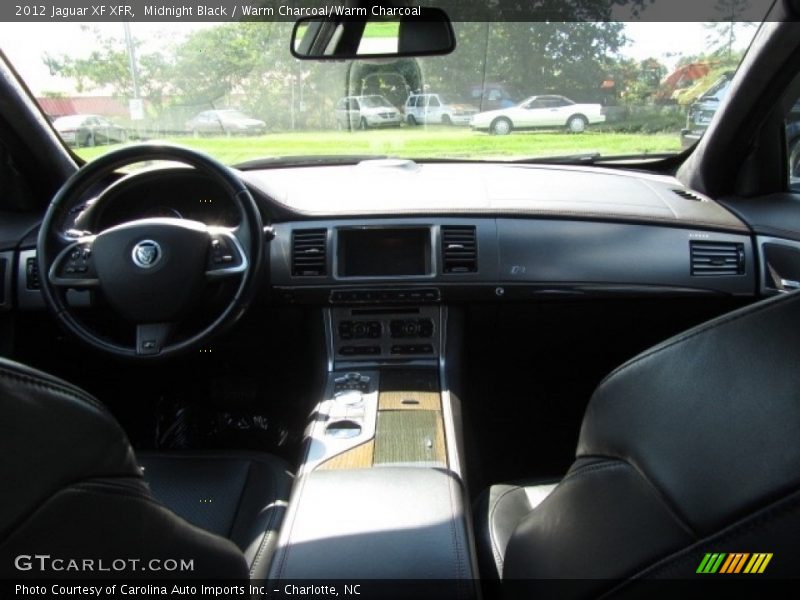 Midnight Black / Warm Charcoal/Warm Charcoal 2012 Jaguar XF XFR