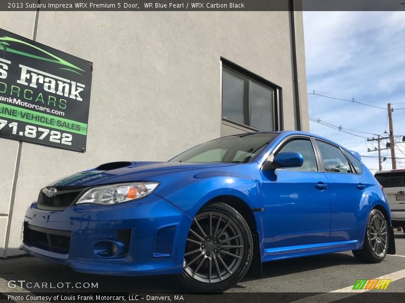 WR Blue Pearl / WRX Carbon Black 2013 Subaru Impreza WRX Premium 5 Door